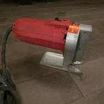 Vintage Wen Model 505 Electric Hand Saw Cutter Tool Red Usa Tested Works. Fixed Price $29.99.
