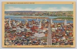 Stanley Piltz San Francisco Postcard Aerial View Oakland Berkeley Alameda. Fixed Price $18.74.