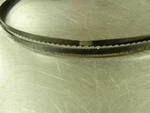 105" X 3/8" 6T Hook Bandsaw Blade .025 Thick, Pak. Fixed Price $34.50.