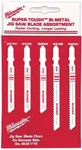 Milwaukee 49-22-1178 T-shank Metal/wood Cutting Jig Saw Blade Assortment, 5-PACK. Fixed Price $14.99.