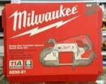 Milwaukee 6232-21 Heavy Duty Deep Cut Variable Speed Band Saw Kit. Fixed Price $345.00.