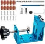 Pocket Hole Jig Kit Dowel Drill Joinery Screw Carpenters Woodwork Guide. Fixed Price $31.17.