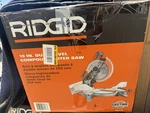 Ridgid 10 In Dual Bevel Compound Miter Saw Corded Electric R4113. Fixed Price $150.00.