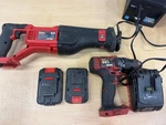 Bauer 1775C-B 20V Recip Saw & 1/2 Drill 1791C-B1 (2X) Batteri (ECP012655). Fixed Price $89.99.
