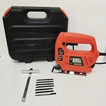 Black & Decker Jigsaw 3.5 Amp JS300 Corded 120V + Case/saw Rip Fence 7 Blades. Fixed Price $27.65.