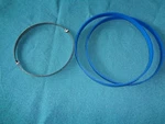 2 Blue Max Urethane Band Saw Tires 1/4" Blade For Rockwell RK7453. Fixed Price $48.95.