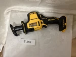Dewalt DCS369 Reciprocating Saw Brushless Battery Powered Yellow Black Tool. Fixed Price $100.00.