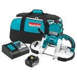 Makita XBP02TX 18-VOLT 5.0AH Lxt Lithium-ion Cordless Portable Band Saw. Fixed Price $704.00.