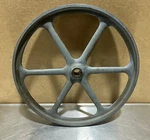 Vintage Delta Rockwell Model 14" Band Saw Cast Iron Bottom Wheel Part # Lbs 91. Fixed Price $224.99.