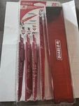 Diablo 6PC Bi-metal Reciprocating Saw Blade Set W/case & Wood #DS006SPCP. Fixed Price $25.00.