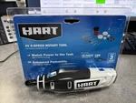 Hart 4V 5-SPEED Rotary Tool W/ 15 Pc Accessory Kit Usb Charging Cable HFRL01 New. Fixed Price $43.95.