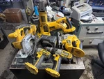 Huge Lot Of Dewalt 18 Volt Tools Recip Jigsaw Circ Drill Impact Grinder ++. Fixed Price $142.45.
