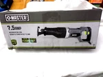 Master Mechanic Electric Reciprocating Saw, Toolless Blade Change, 0-2800 Spm. Fixed Price $55.00.