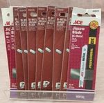 Lot Of 10 U-shank Bi-metal 2-3/4" Jigsaw Blades 17 Tpi Cutting 2035418. Fixed Price $14.99.