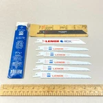 Lenox Reciprocating Saw Blade 7 Pc For Nail Embedded Wood W/ 1 Vermont American. Fixed Price $12.00.