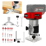 Rayleey Cordless Wood Router Trimmer Compatible Milwaukee 18V Battery 800W. Fixed Price $100.48.