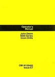 John Deere Model 9000 9300 9350 Grain Drill Owners Operators Manual Jd. Fixed Price $16.62.