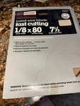 Craftsman Wood Cutting Band Saw Blade 9-26677 1/8 X80" 7.5TPI Fast New. Fixed Price $15.97.