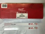 Milwaukee 100 Pack 12" Torch Sawzall 18 Tpi Metal Blades 48-01-7789 Day Ship. Fixed Price $258.00.