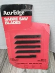 New Acu-edge 20 Sabre Blades Vintage Unopened Fits 1/4" Saws ( Zealand). Fixed Price $14.88.