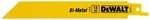 Dewalt DWTDW4811 6-INCH 18 Tpi Straight Back Bi-metal Reciprocating Saw Blade (5. Fixed Price $32.49.