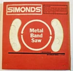 Simonds Metal Band Saw Blades, Pn 5764. Fixed Price $69.99.