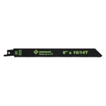 Greenlee 353-804 10/14 Tpi Straight Reciprocating Saw Blade Metal 1/2" 8" 5PC. Fixed Price $8.99.