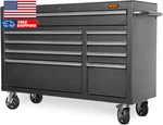 Wen 52-INCH Premium Rolling Tool Cabinet With Heavy Duty 21-GAUGE Powder-coated. Fixed Price $1042.17.