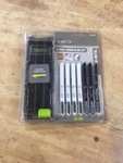 10PC Master Mechanic T-shank Jig Saw Blade Kit W/bag # 160381. Fixed Price $15.00.