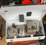 Porter Cable Heavy Duty Electronic Variable Speed Porta-band Saw Model 7724. Fixed Price $150.00.