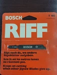 Bosch T150 Riff Medium Grit T-shank Metal Jigsaw Blades Vintage Packaging. Fixed Price $5.99.