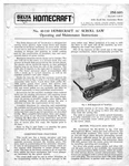 Delta Rockwell Milwaukee No. 40-110 Homecraft 16" Scroll Saw Instructions. Fixed Price $20.24.