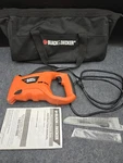 Black Decker PHS550 Corded Electric Hand Saw With Bag. Fixed Price $29.99.