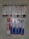 Lot Reciprocating Saw Blades Malco Milwaukee Lenox Wood & Metal Cutting New. Fixed Price $80.00.