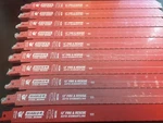 (qty 100) Diablo 12" 14/18 Tpi Reciprocating Fire & Rescue Saw Blade DS1214WBF. Fixed Price $273.90.