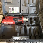 Ridgid Rp 241 Reciprocating Saw With Case, Battery Powered, Used. Fixed Price $950.00.