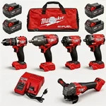 Milwaukee M18 Cordless Big Discount Screwdriver 11-IN-1 Combo Power Tools Set. Fixed Price $433.31.