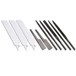 Berkling Tools 10 Pcs Air Saw And File Blade Bundle Kit. Fixed Price $30.00.