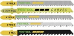 Festool 204275 25PK Jigsaw Wood Blades Assorted Set STS-SORT/25. Fixed Price $52.00.