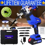 Cordless Compact Reciprocating Saw With Battery & Blades For Cutting Wood Metal. Fixed Price $22.27.