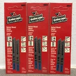 Vermont American 30023 2-3/4" High Carbon Steel U-shank Jig Saw Blade 10 Tpi 3PK. Fixed Price $9.89.