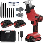 Skovensy Cordless Reciprocating Saw For Home Outdoor Use 22.0AH Batteries. Fixed Price $59.62.
