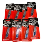 8 Ct 40 Blades Vintage American Line Pocket Utility Knife, 5 Per Pack. Fixed Price $31.96.