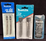 Makita Jig Saw Blades Pack Of Each NO.8,NO.9,NO.10 See Desc. For Part Numbers. Fixed Price $44.99.