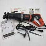 Nib Black And Decker Corded Reciprocating Saw 7AMP BES302. Fixed Price $59.95.