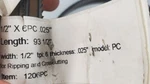 Timber Wolf 93-1/2" X 6TPI .025" Silicon Steel Bandsaw Blade 1206PC. Fixed Price $51.99.