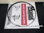 2TEU6 Morse 137" (11' 5") New Band Saw Blades Usa 1/2" Thick 14R Hef. Fixed Price $22.00.