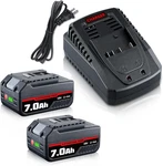 7.0AH BAT609 Li-ion Battery For Bosch 18V Series BAT618 BAT622 BAT619. Fixed Price $115.97.