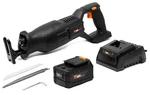 Wen 20630 20V Max Brushless Cordless Reciprocating Saw, Battery & Charger. Fixed Price $112.63.