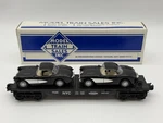 Model Train Sales Inc #72249 Flatcar W/2 Chevy Corvettes Hot 57 Black 7530 Nib. Fixed Price $49.95.